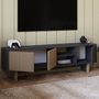Hanah Home Soporte para TV Ravello - Roble cálido, Antracita